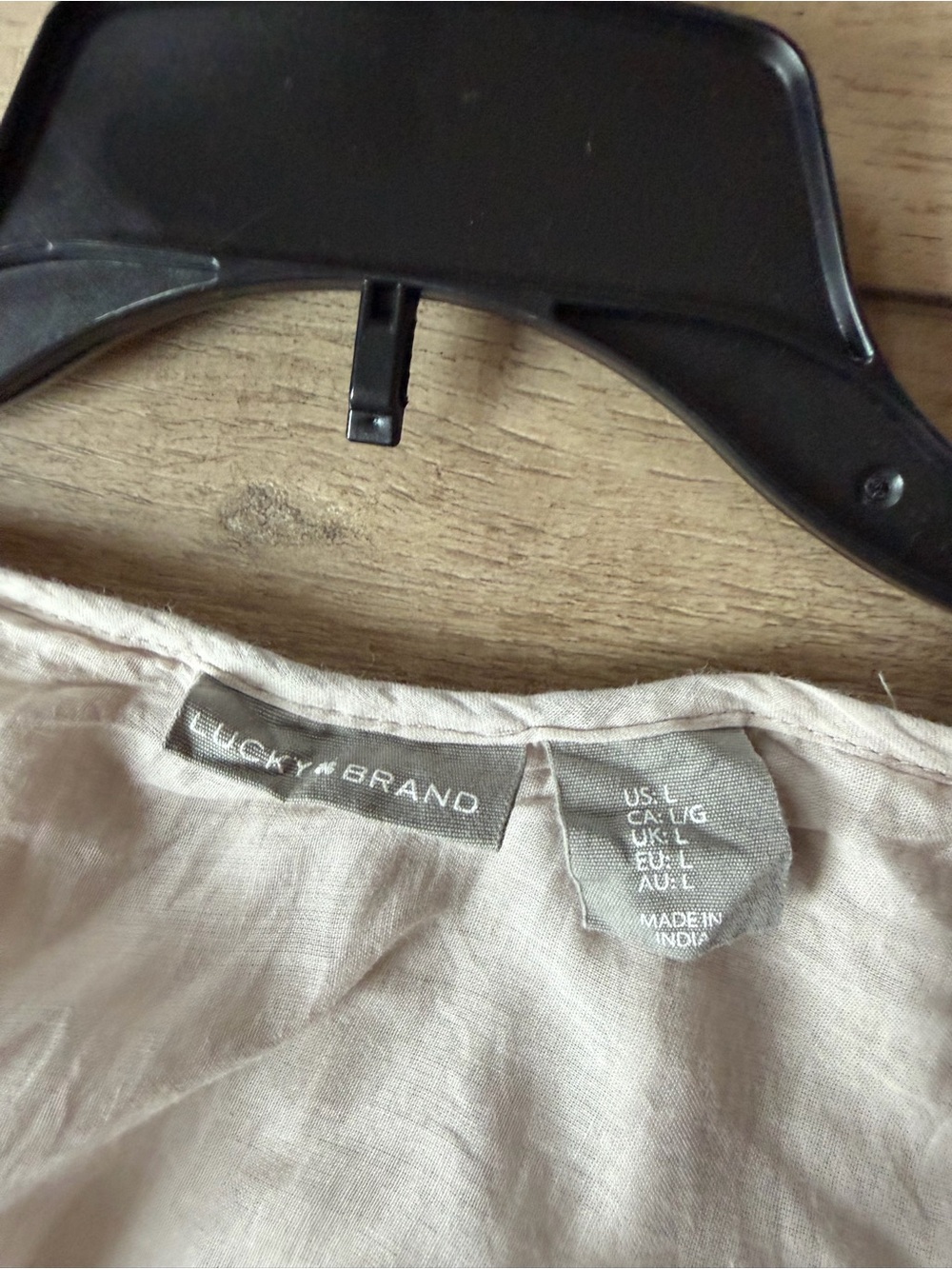 Lucky Brand Cream V-Neck Tiered Maxi Dress - Picture 3 of 4